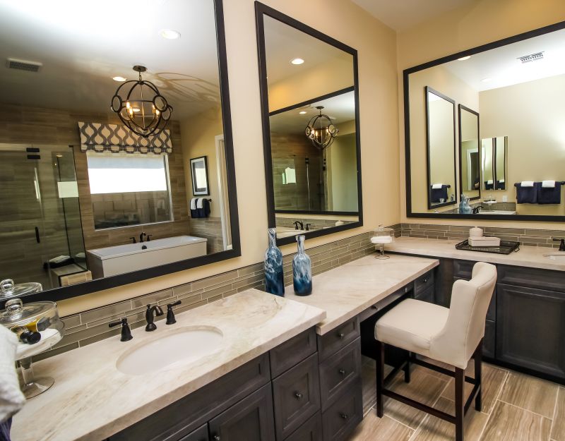 Stylish Vanity with Lighting